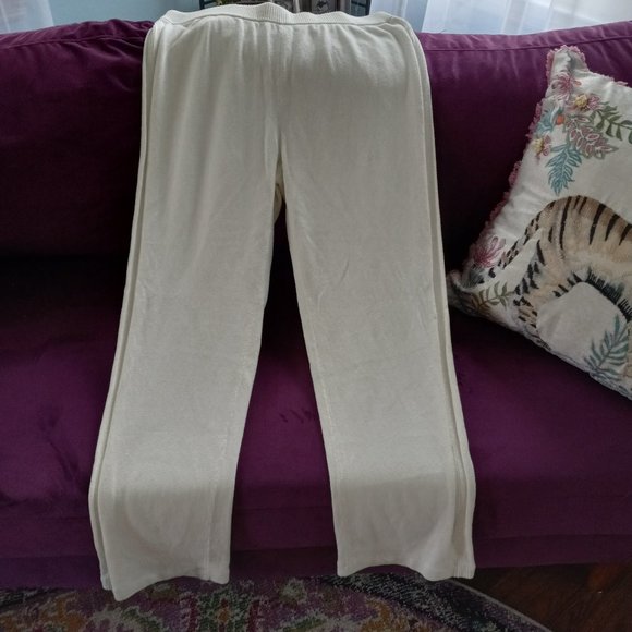 Chico's White Sweatpants - Picture 1 of 3